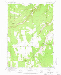 Henkle Butte Oregon Historical topographic map, 1:24000 scale, 7.5 X 7.5 Minute, Year 1962