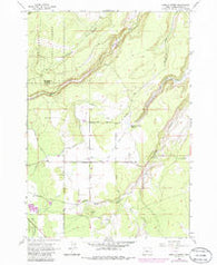Henkle Butte Oregon Historical topographic map, 1:24000 scale, 7.5 X 7.5 Minute, Year 1962