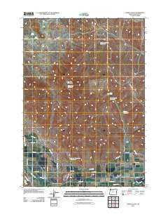 Henry Gulch Oregon Historical topographic map, 1:24000 scale, 7.5 X 7.5 Minute, Year 2011