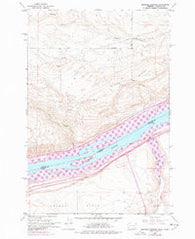 Heppner Junction Oregon Historical topographic map, 1:24000 scale, 7.5 X 7.5 Minute, Year 1962