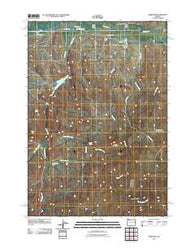 Hereford Oregon Historical topographic map, 1:24000 scale, 7.5 X 7.5 Minute, Year 2011