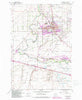 Hermiston Oregon Historical topographic map, 1:24000 scale, 7.5 X 7.5 Minute, Year 1962