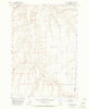 Hickland Butte Oregon Historical topographic map, 1:24000 scale, 7.5 X 7.5 Minute, Year 1964