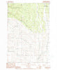 Hicks Spring Oregon Historical topographic map, 1:24000 scale, 7.5 X 7.5 Minute, Year 1990