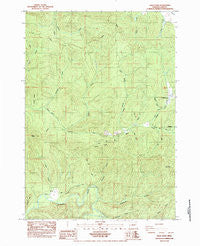 High Point Oregon Historical topographic map, 1:24000 scale, 7.5 X 7.5 Minute, Year 1984