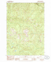 High Rock Oregon Historical topographic map, 1:24000 scale, 7.5 X 7.5 Minute, Year 1985