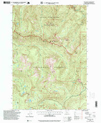 High Rock Oregon Historical topographic map, 1:24000 scale, 7.5 X 7.5 Minute, Year 1997