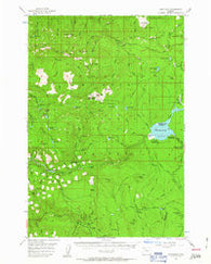 High Rock Oregon Historical topographic map, 1:62500 scale, 15 X 15 Minute, Year 1956