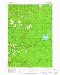 High Rock Oregon Historical topographic map, 1:62500 scale, 15 X 15 Minute, Year 1956
