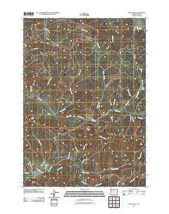 High Point Oregon Historical topographic map, 1:24000 scale, 7.5 X 7.5 Minute, Year 2011