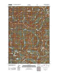 High Rock Oregon Historical topographic map, 1:24000 scale, 7.5 X 7.5 Minute, Year 2011