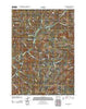 Hinkle Creek Oregon Historical topographic map, 1:24000 scale, 7.5 X 7.5 Minute, Year 2011