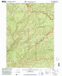 Hobson Horn Oregon Historical topographic map, 1:24000 scale, 7.5 X 7.5 Minute, Year 1998