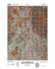 Hogback Butte Oregon Historical topographic map, 1:24000 scale, 7.5 X 7.5 Minute, Year 2011
