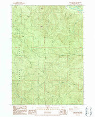 Holland Point Oregon Historical topographic map, 1:24000 scale, 7.5 X 7.5 Minute, Year 1986