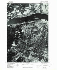 Hood River NE Oregon Historical topographic map, 1:24000 scale, 7.5 X 7.5 Minute, Year 1975