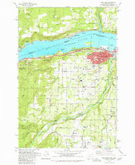 Hood River Oregon Historical topographic map, 1:24000 scale, 7.5 X 7.5 Minute, Year 1979