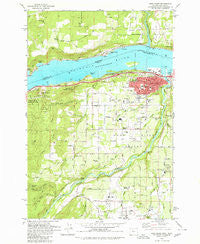 Hood River Oregon Historical topographic map, 1:24000 scale, 7.5 X 7.5 Minute, Year 1979