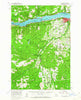 Hood River Oregon Historical topographic map, 1:62500 scale, 15 X 15 Minute, Year 1957