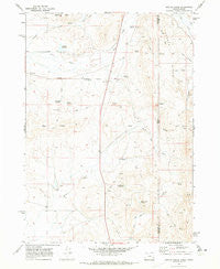 Hooker Creek Oregon Historical topographic map, 1:24000 scale, 7.5 X 7.5 Minute, Year 1969