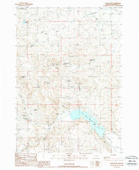 Hope Butte Oregon Historical topographic map, 1:24000 scale, 7.5 X 7.5 Minute, Year 1988