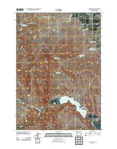Hope Butte Oregon Historical topographic map, 1:24000 scale, 7.5 X 7.5 Minute, Year 2011