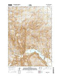 Hope Butte Oregon Current topographic map, 1:24000 scale, 7.5 X 7.5 Minute, Year 2014