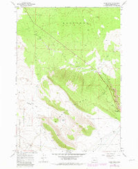 Horse Ridge Oregon Historical topographic map, 1:24000 scale, 7.5 X 7.5 Minute, Year 1967