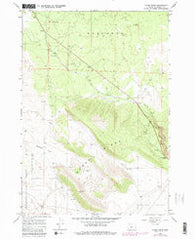 Horse Ridge Oregon Historical topographic map, 1:24000 scale, 7.5 X 7.5 Minute, Year 1967