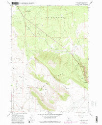 Horse Ridge Oregon Historical topographic map, 1:24000 scale, 7.5 X 7.5 Minute, Year 1967