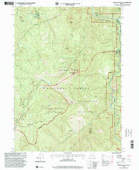 Horse Sign Butte Oregon Historical topographic map, 1:24000 scale, 7.5 X 7.5 Minute, Year 1998