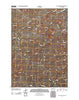 Horse Heaven Creek Oregon Historical topographic map, 1:24000 scale, 7.5 X 7.5 Minute, Year 2011