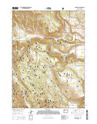 Horse Prairie Oregon Current topographic map, 1:24000 scale, 7.5 X 7.5 Minute, Year 2014