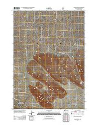 Horse Ridge Oregon Historical topographic map, 1:24000 scale, 7.5 X 7.5 Minute, Year 2011