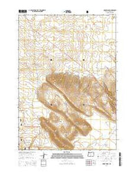 Horse Ridge Oregon Current topographic map, 1:24000 scale, 7.5 X 7.5 Minute, Year 2014