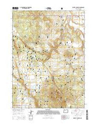 Horsefly Mountain Oregon Current topographic map, 1:24000 scale, 7.5 X 7.5 Minute, Year 2014