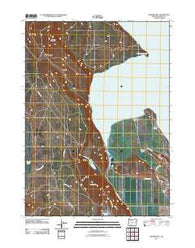 Howard Bay Oregon Historical topographic map, 1:24000 scale, 7.5 X 7.5 Minute, Year 2011