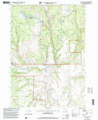 Hughet Valley Oregon Historical topographic map, 1:24000 scale, 7.5 X 7.5 Minute, Year 1999