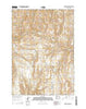Hunter Mountain Oregon Current topographic map, 1:24000 scale, 7.5 X 7.5 Minute, Year 2014