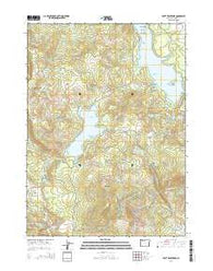 Hyatt Reservoir Oregon Current topographic map, 1:24000 scale, 7.5 X 7.5 Minute, Year 2014