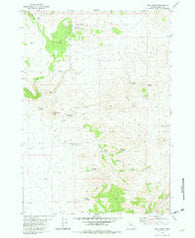 Ibex Butte Oregon Historical topographic map, 1:24000 scale, 7.5 X 7.5 Minute, Year 1981