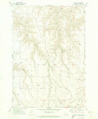 Igo Butte Oregon Historical topographic map, 1:24000 scale, 7.5 X 7.5 Minute, Year 1970