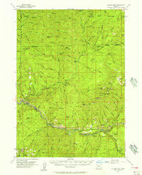 Illahee Rock Oregon Historical topographic map, 1:62500 scale, 15 X 15 Minute, Year 1955