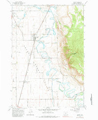 Imbler Oregon Historical topographic map, 1:24000 scale, 7.5 X 7.5 Minute, Year 1965
