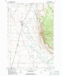 Imbler Oregon Historical topographic map, 1:24000 scale, 7.5 X 7.5 Minute, Year 1994