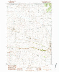 Imperial Valley North Oregon Historical topographic map, 1:24000 scale, 7.5 X 7.5 Minute, Year 1983