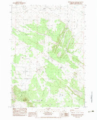 Imperial Valley South Oregon Historical topographic map, 1:24000 scale, 7.5 X 7.5 Minute, Year 1983