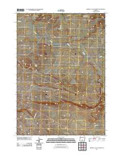 Imperial Valley North Oregon Historical topographic map, 1:24000 scale, 7.5 X 7.5 Minute, Year 2011