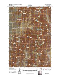 Indian Cove Oregon Historical topographic map, 1:24000 scale, 7.5 X 7.5 Minute, Year 2011