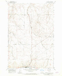 Ione North Oregon Historical topographic map, 1:24000 scale, 7.5 X 7.5 Minute, Year 1968